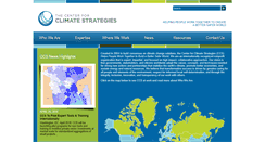 Desktop Screenshot of climatestrategies.us