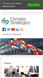 Mobile Screenshot of climatestrategies.org